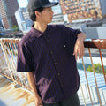 POLAR - Mitchell Shirt  "Purple/Chocolate"