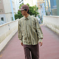 POLAR - Ben LS Shirt "Green Stripe”