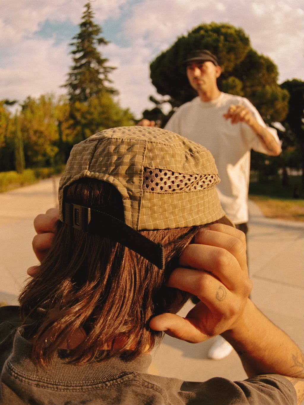 Lidairpeaks - Cylinder Mesh Hat "Sage"