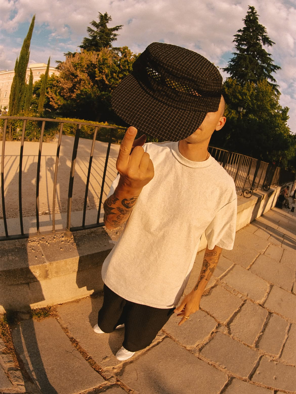 Lidairpeaks - Cylinder Mesh Hat "Black"