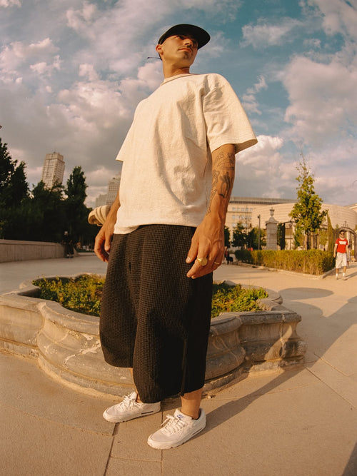 Lidairpeaks - Strata shorts "Black"