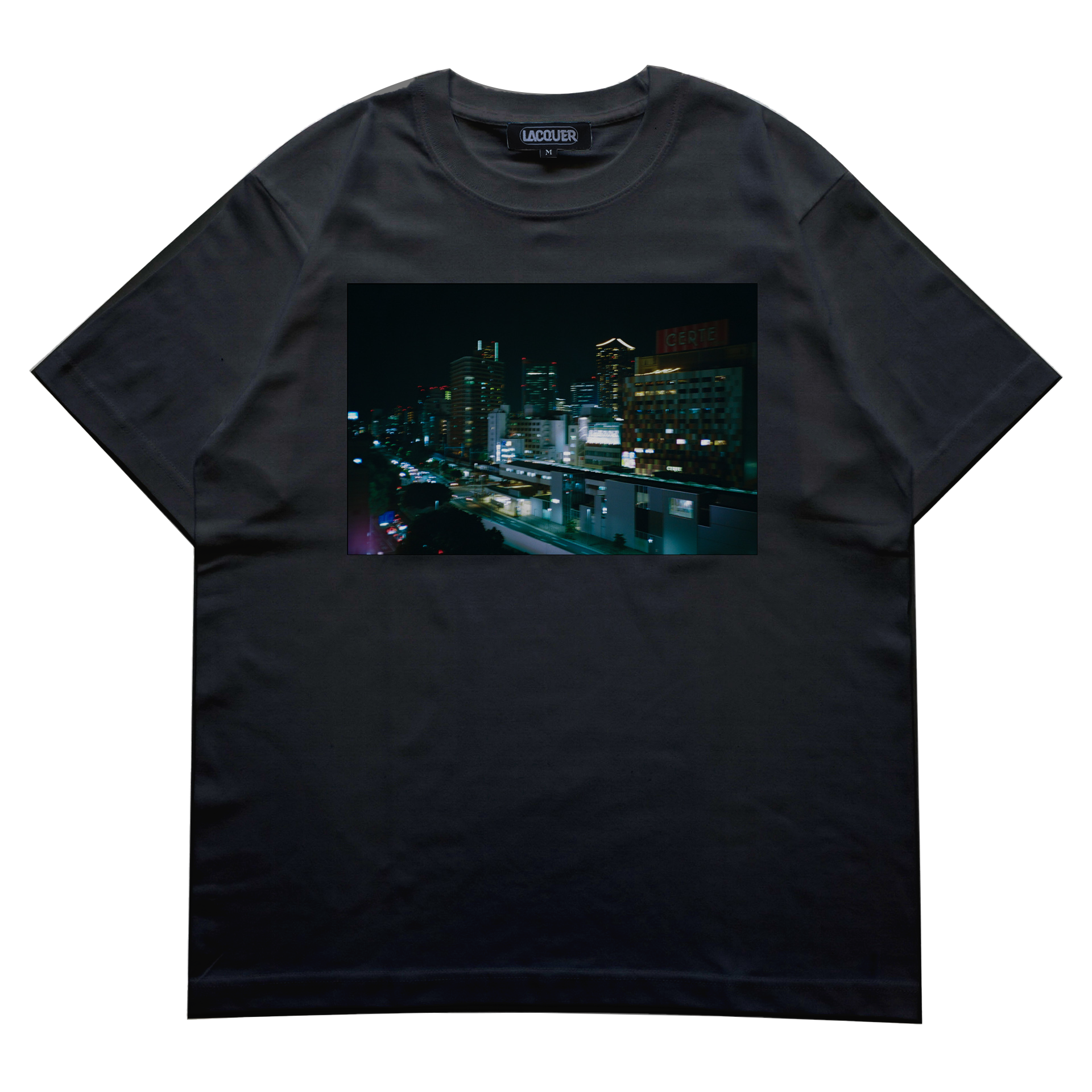 LACQUER - Rooftop S/S Tee "Black"