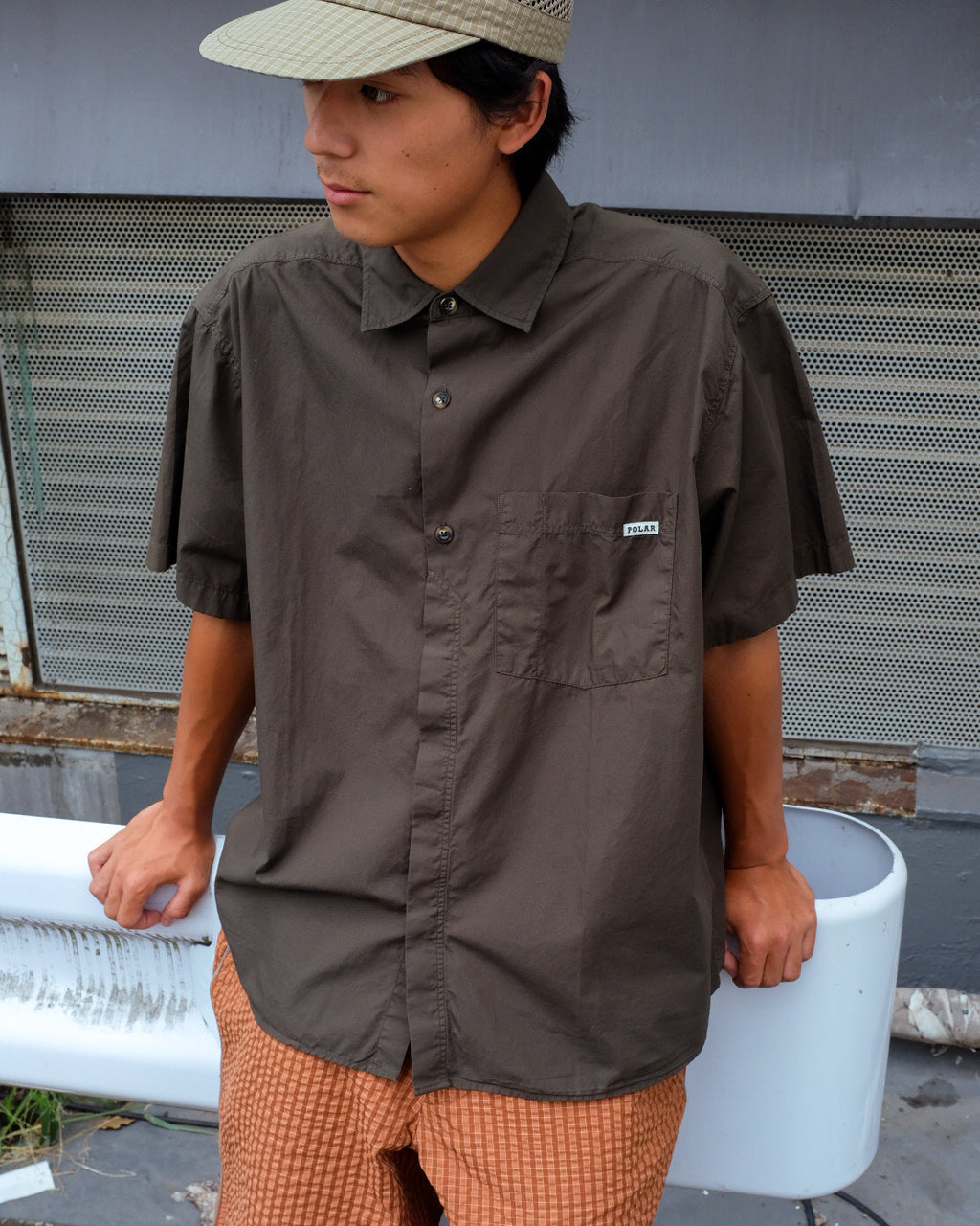 POLAR - Mitch Shirt "Dirty Black"