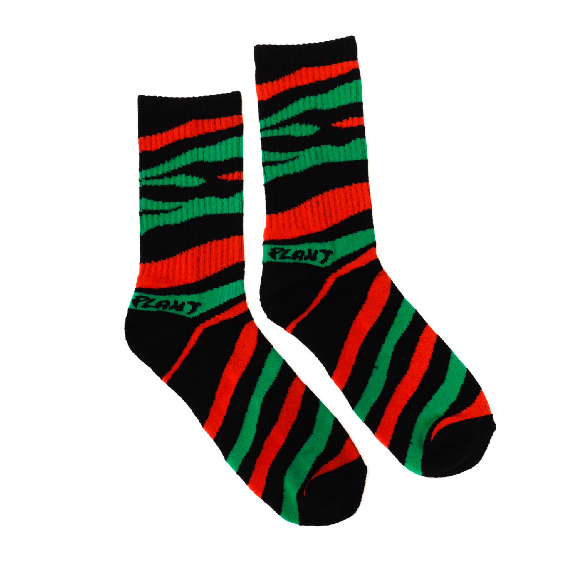 PLANT - "Scenario" Socks "Black/Red/Green"