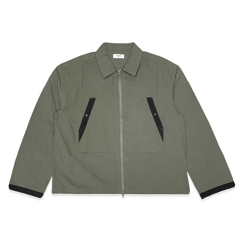 DANCER - Ripstop Overshirt  "Green"
