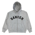 DANCER - Varsitty Zip Hoodie  "Heather Grey"