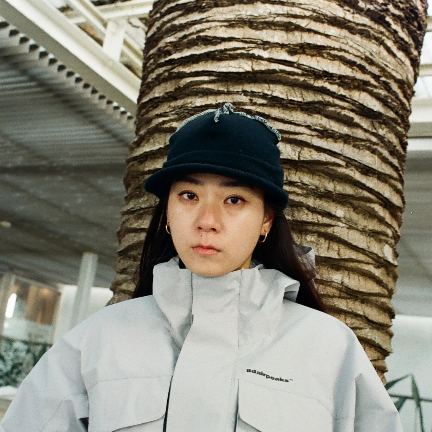 Lidairpeaks - Peak Stitch Beanie "Black"