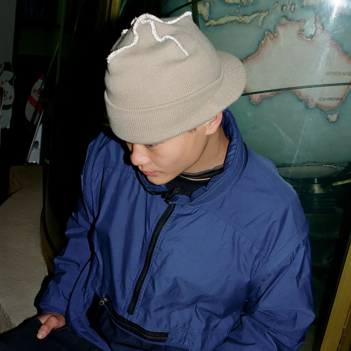 Lidairpeaks - Peak Stitch Beanie "Sand"