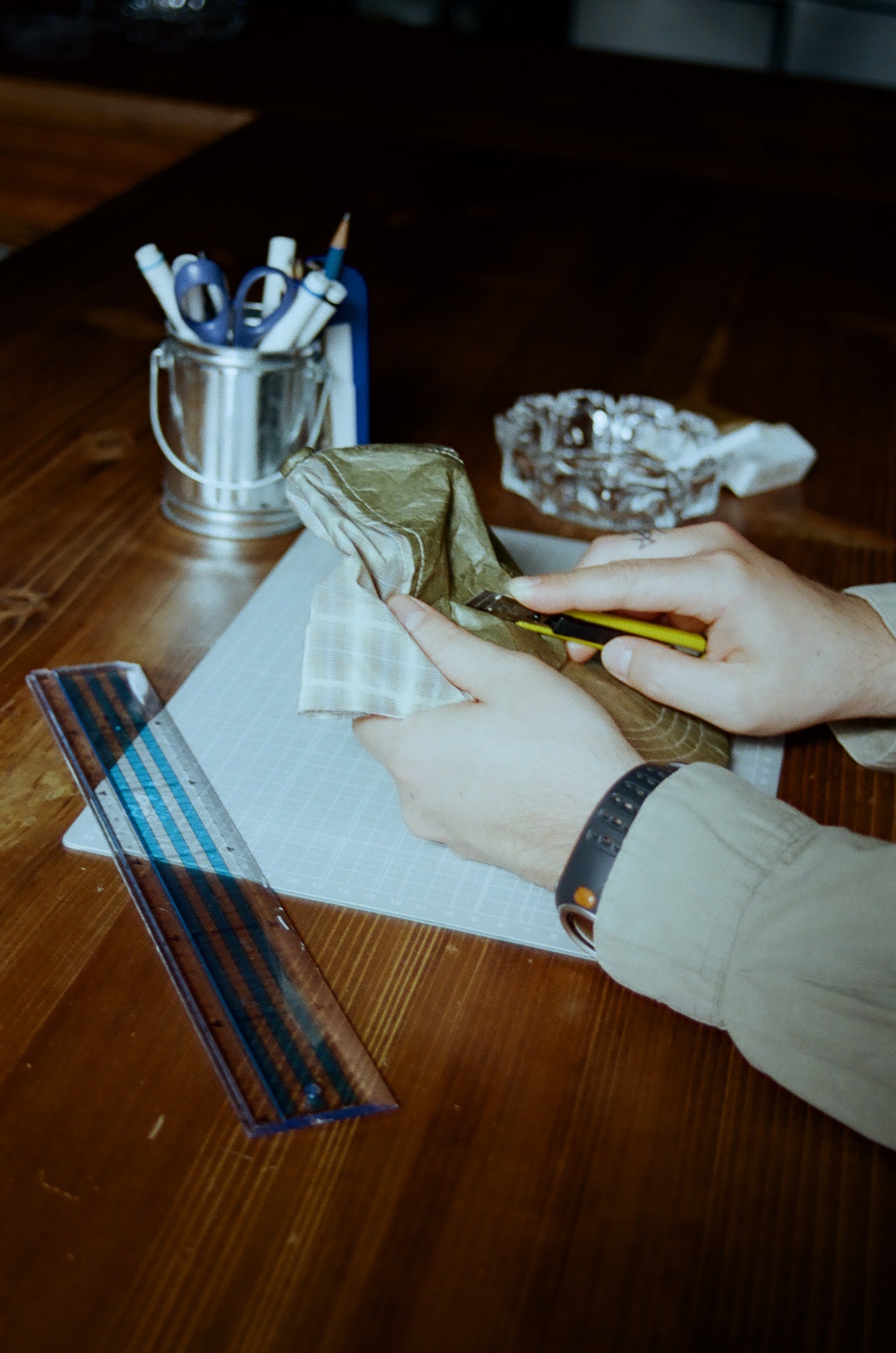 Lidairpeaks - Peel Shell Cap "Khaki"