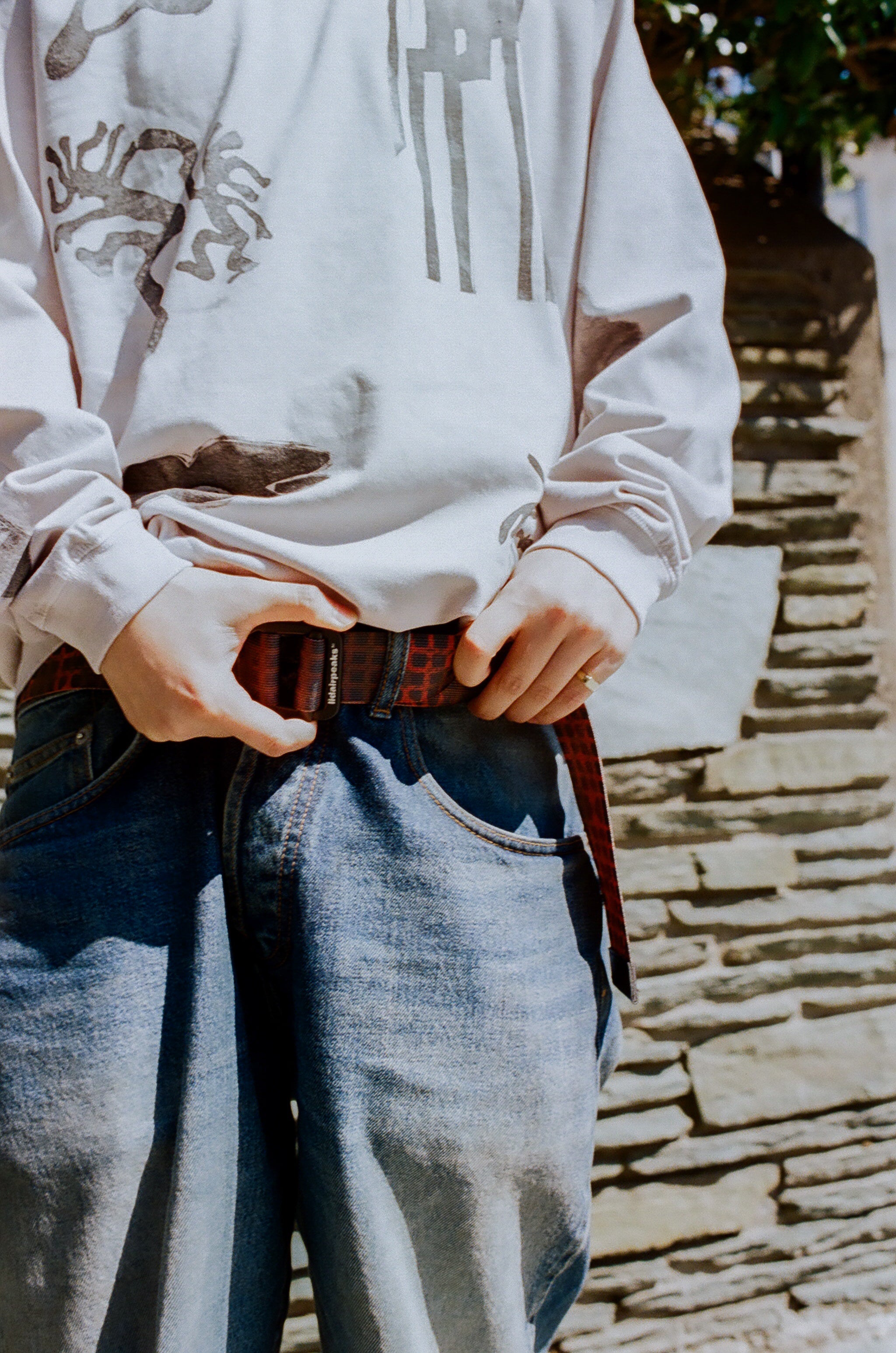 Lidairpeaks - Nite Camo Belt "Acid Orange"