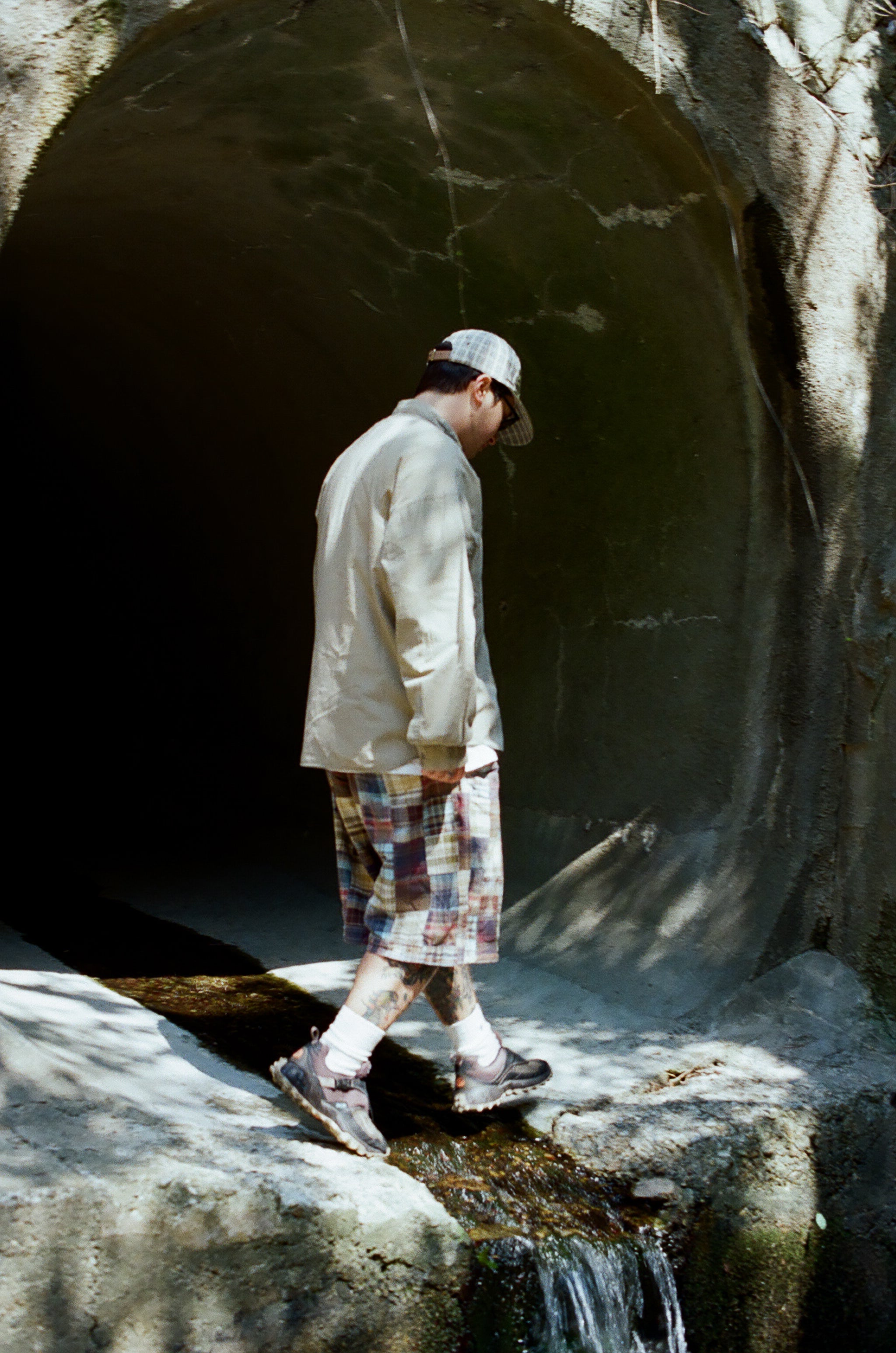 Lidairpeaks - Peel Shell Cap "Khaki"