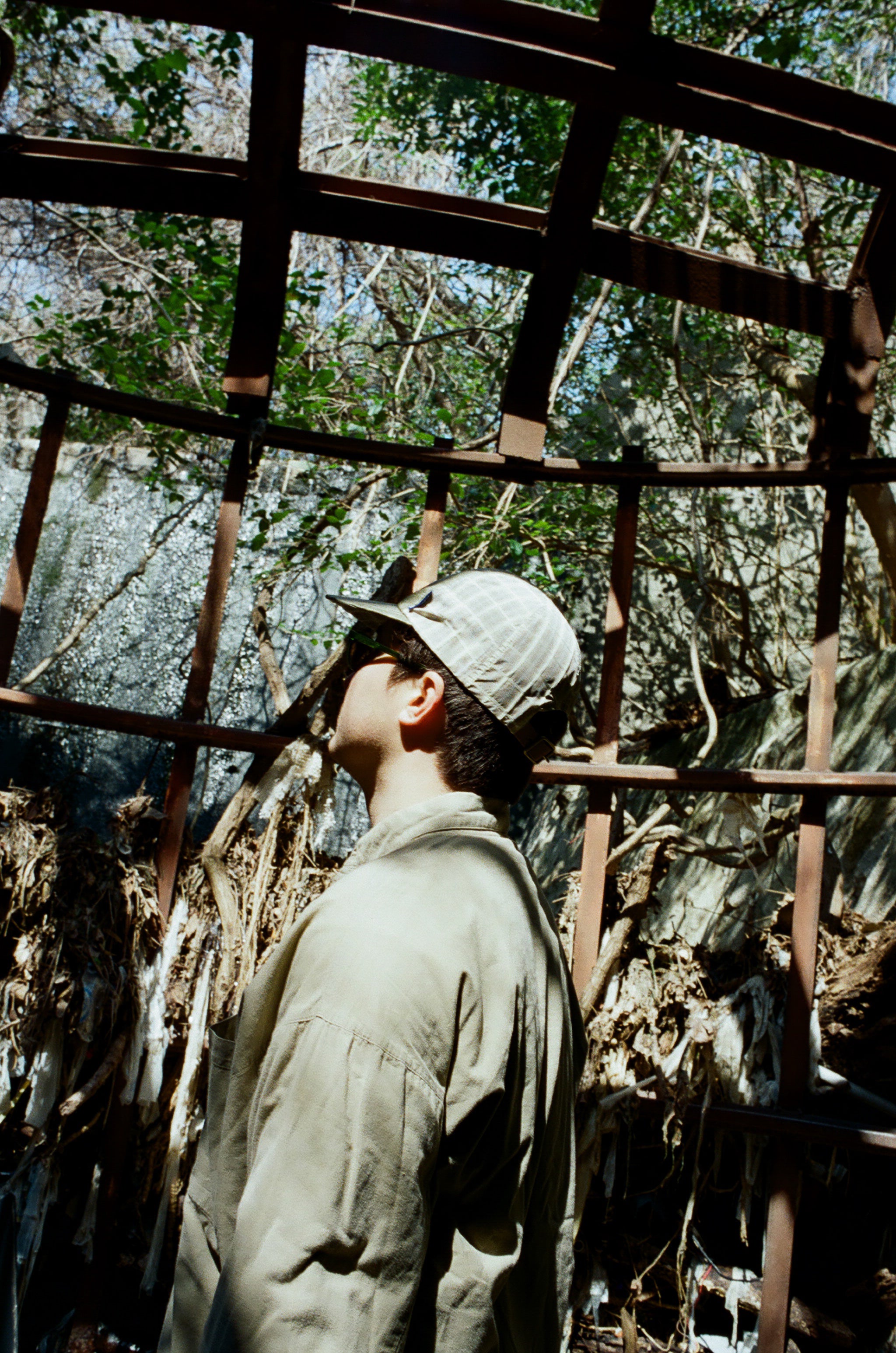 Lidairpeaks - Peel Shell Cap "Khaki"