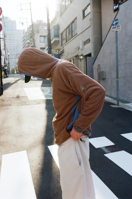 Lidairpeaks - Stealth Fleece Parka "Brown"