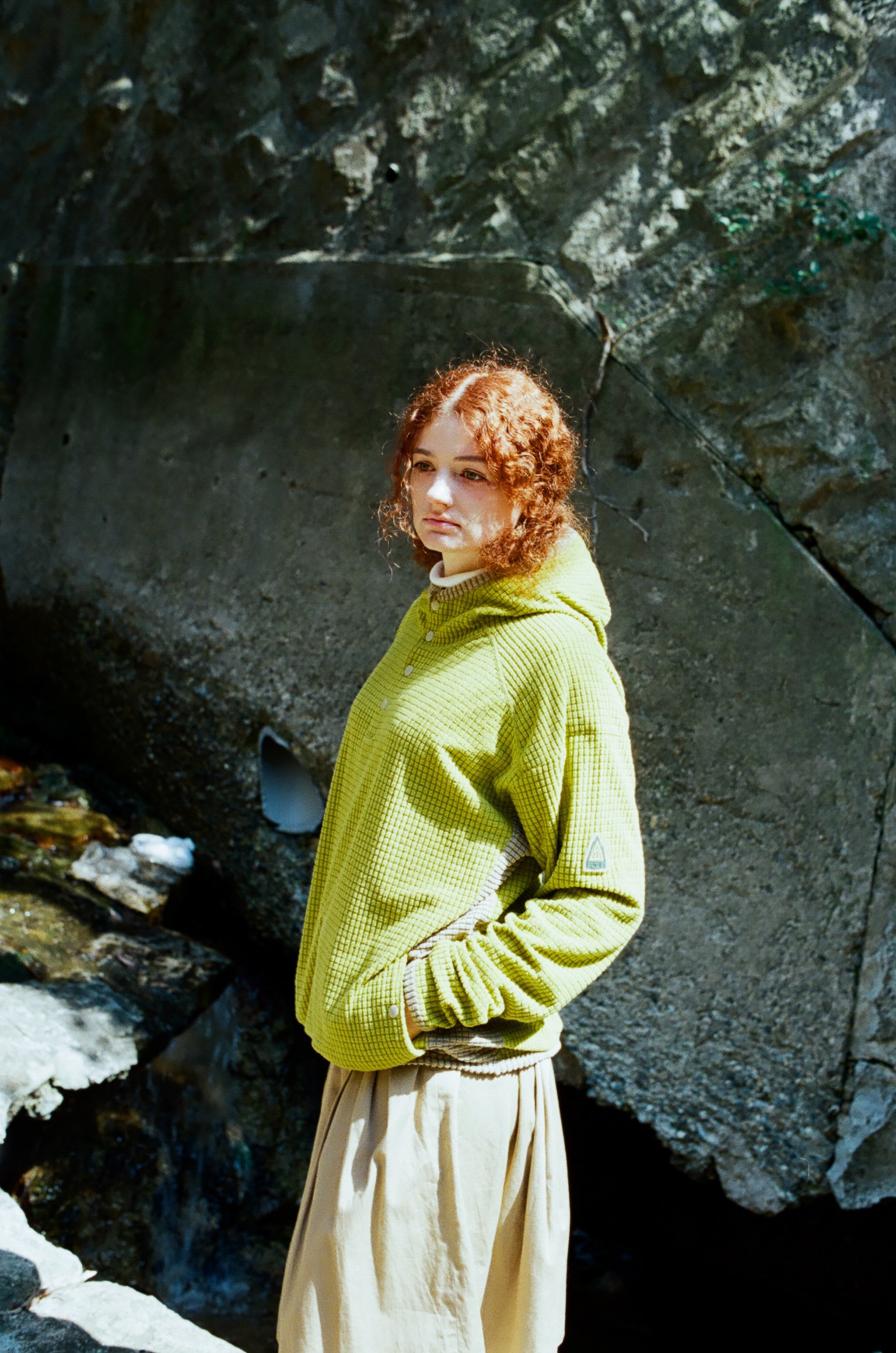 Lidairpeaks - Stealth Fleece Parka "Lime"