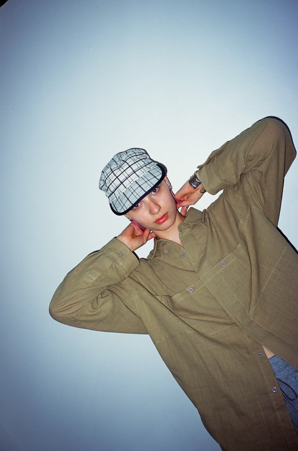 Lidairpeaks - Cylinder Hat "White"