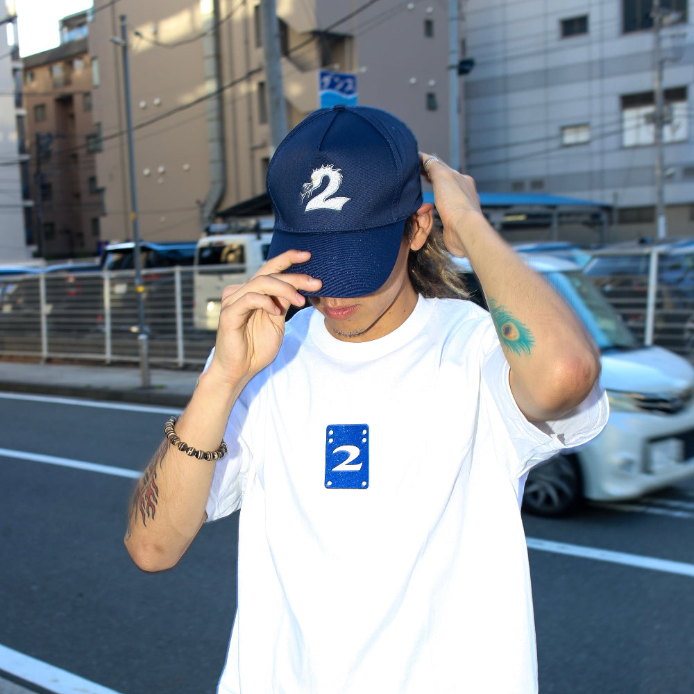 2 RISER PADS - Dragon Hat "Navy"