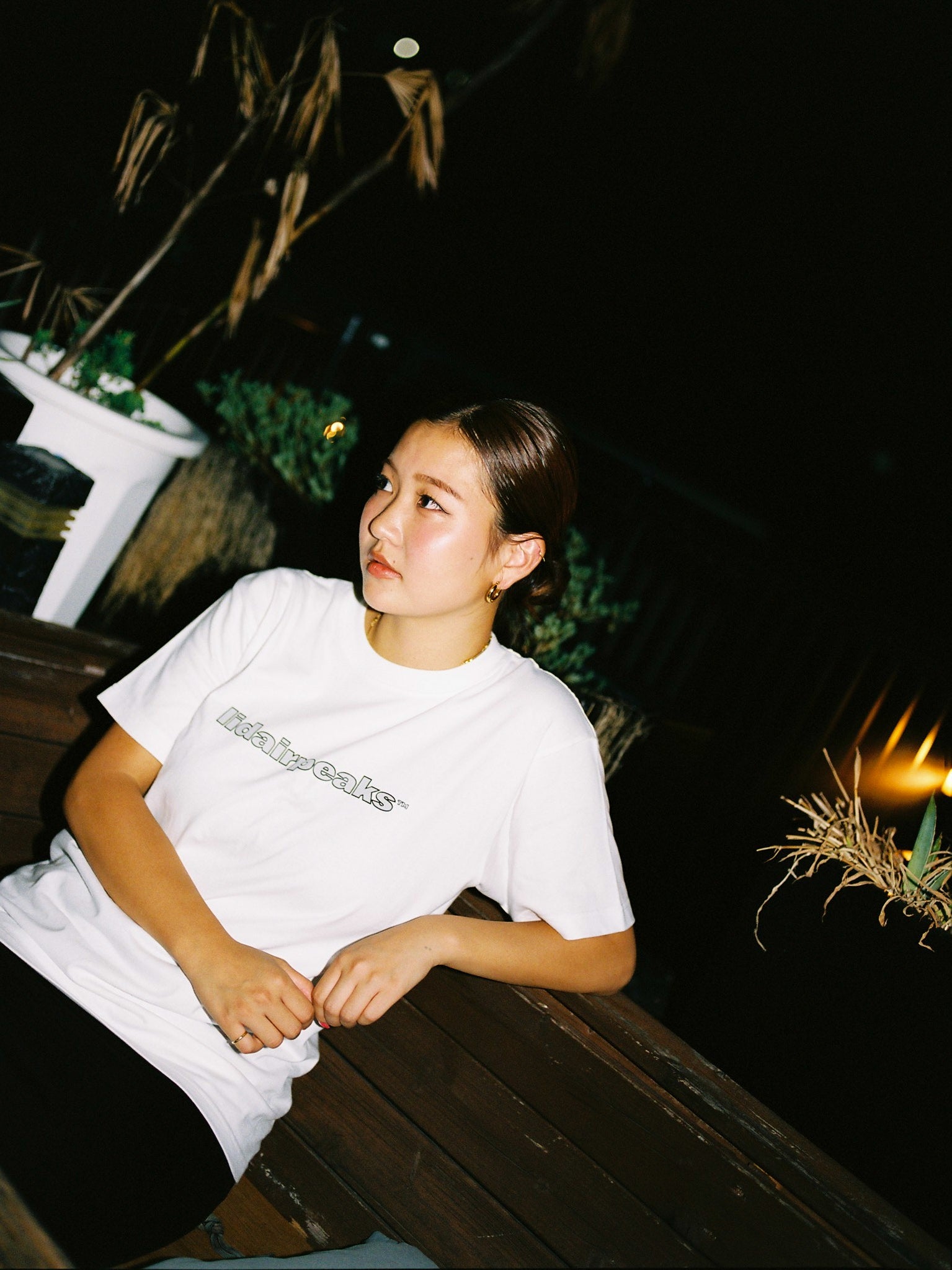 Lidairpeaks - Logo T-shirts "White"