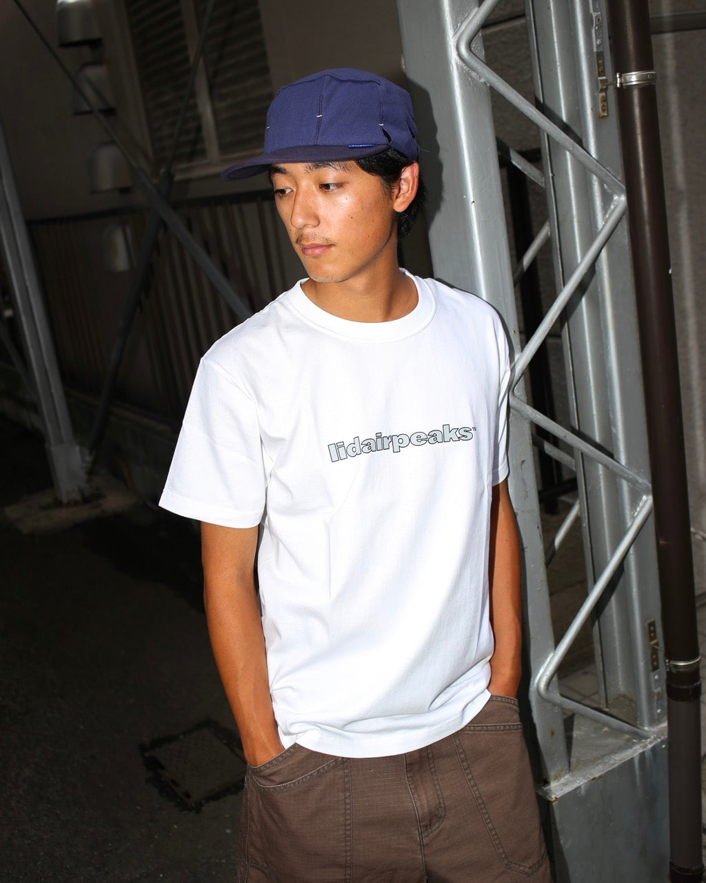 Lidairpeaks - Logo T-shirts "White"