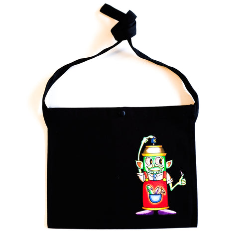 LACQUER - らっかーくん Sacoche "Black"