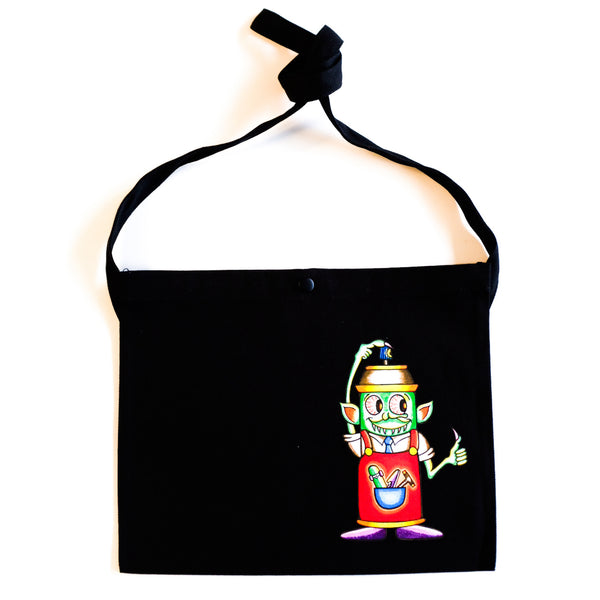 LACQUER - らっかーくん Sacoche "Black"