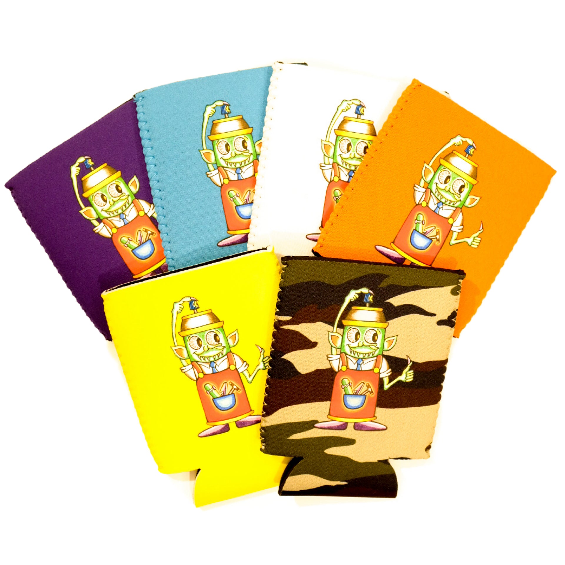 LACQUER - "らっかーくん" Koozie