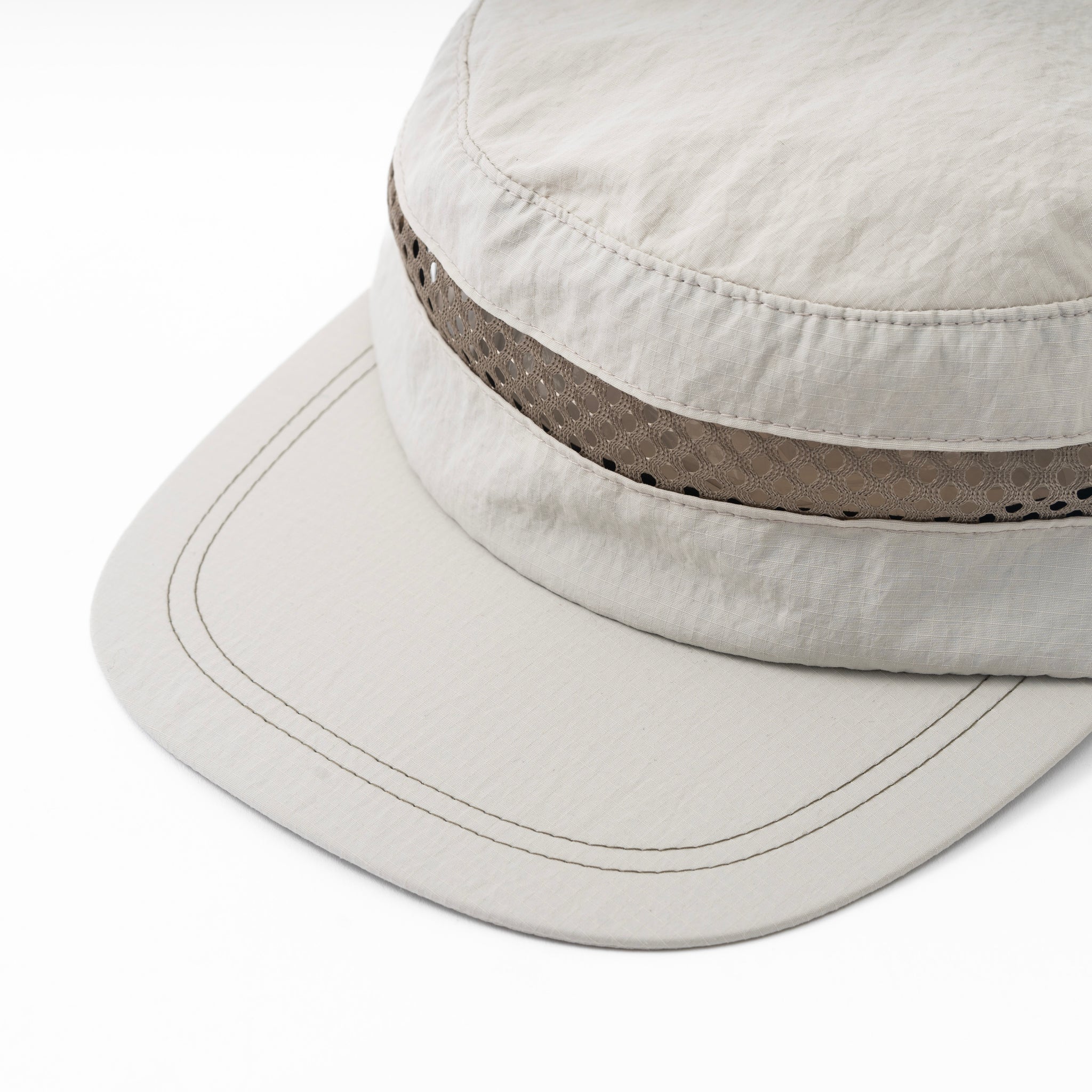 Lidairpeaks - Cylinder mesh hat "Cream"