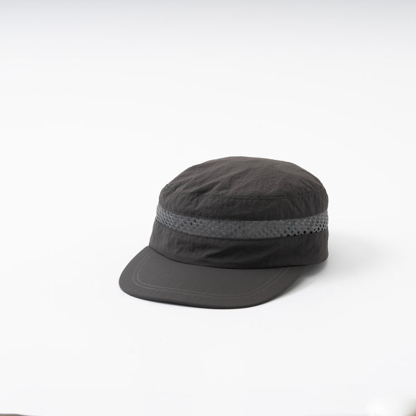 Lidairpeaks - Cylinder mesh hat "Grey"
