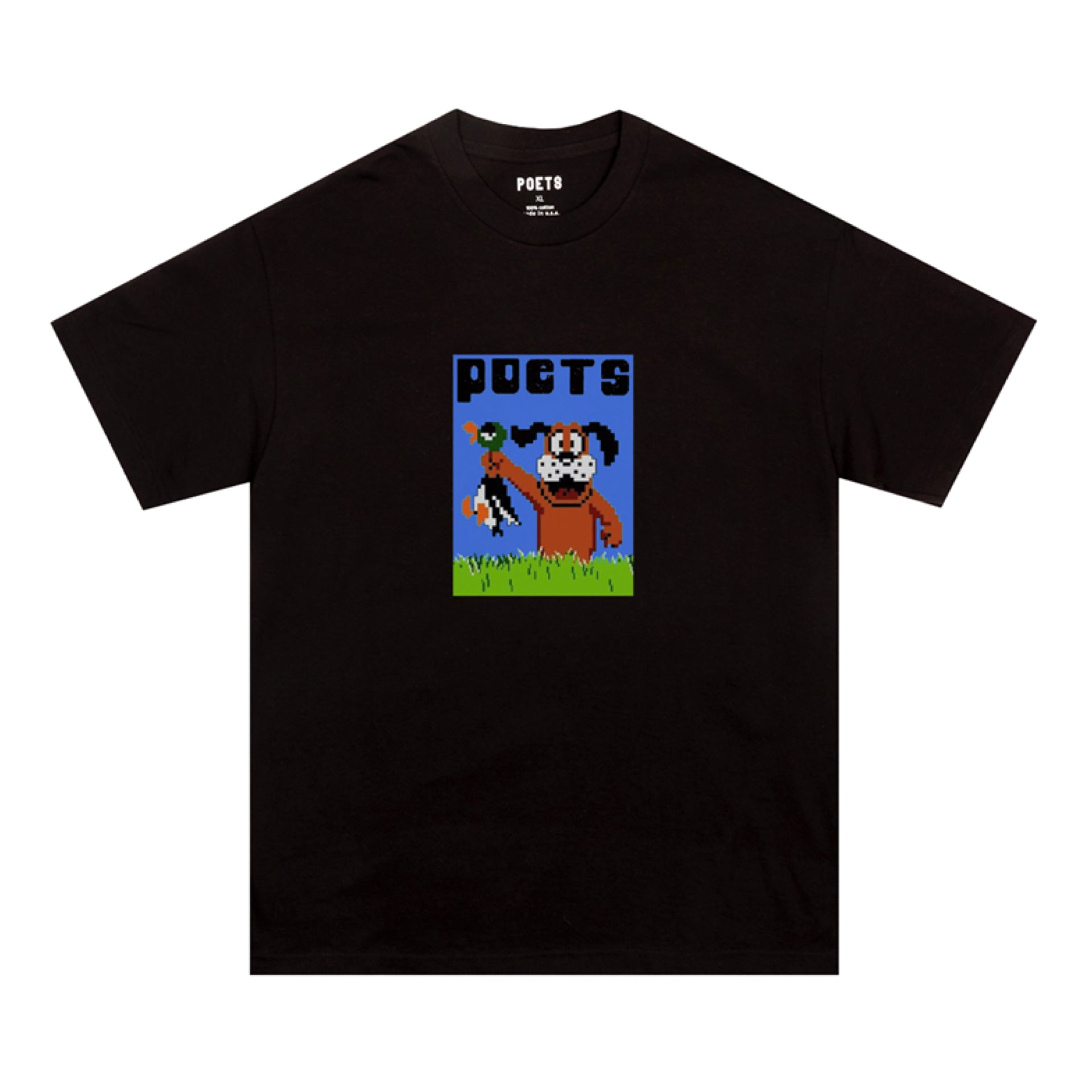 POETS - DUCK HUNT T-SHIRTS "BLACK"