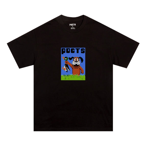 POETS - DUCK HUNT T-SHIRTS "BLACK"