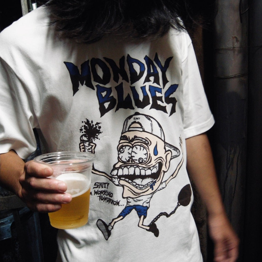 PLANT - Monday Blues Tee "White”