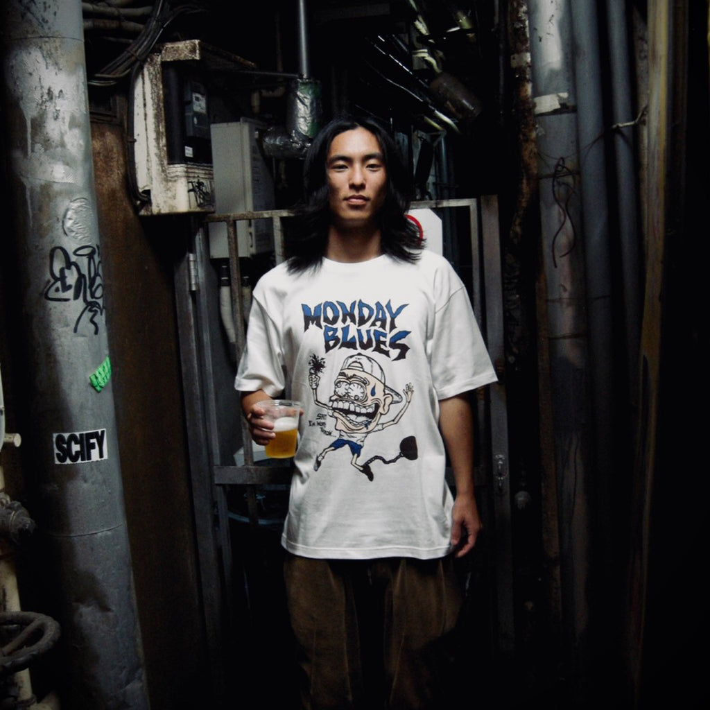 PLANT - Monday Blues Tee "White”