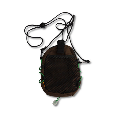 LOLA'S HARDWARE - CLOUD LOGO SHOULDER & WAIST BAG "Dark Brown"