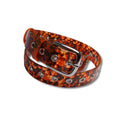 LOLA'S HARDWARE - FURY PVC BELT "Tiger Orange"