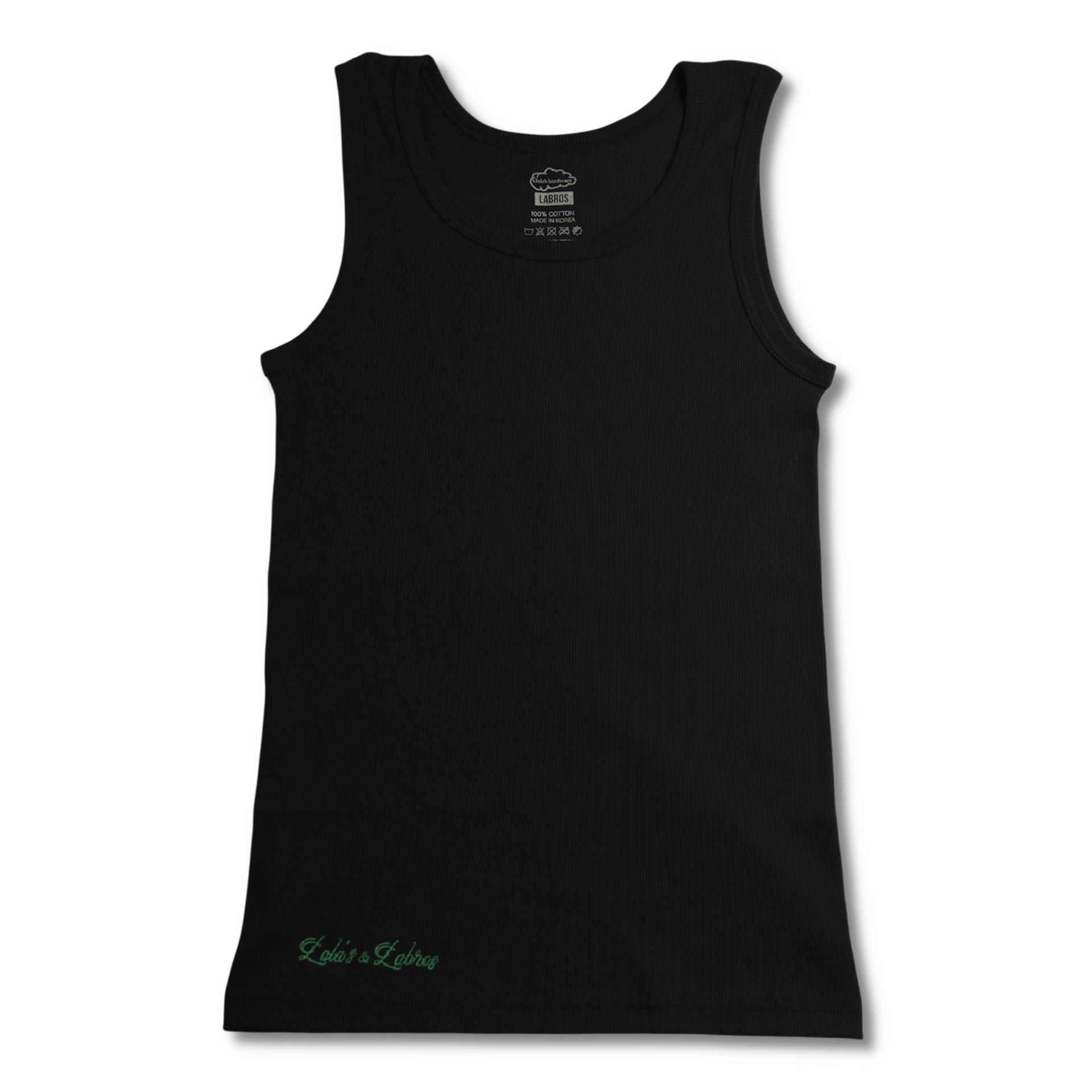 LOLA'S HARDWARE x LABROS DRAGON TANK TOP "Black"