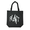 PLANT - Sccript Tote "Smoke Black / White"
