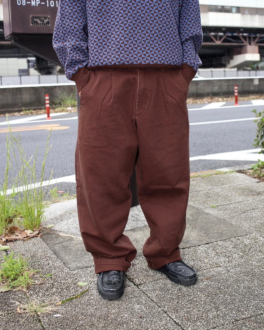 QUASI - Warren Trouser Pant "Chocolate"