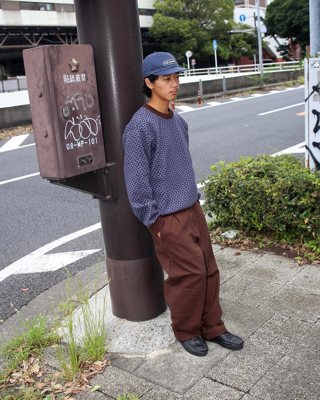 QUASI - Trig Sweater "Blue"