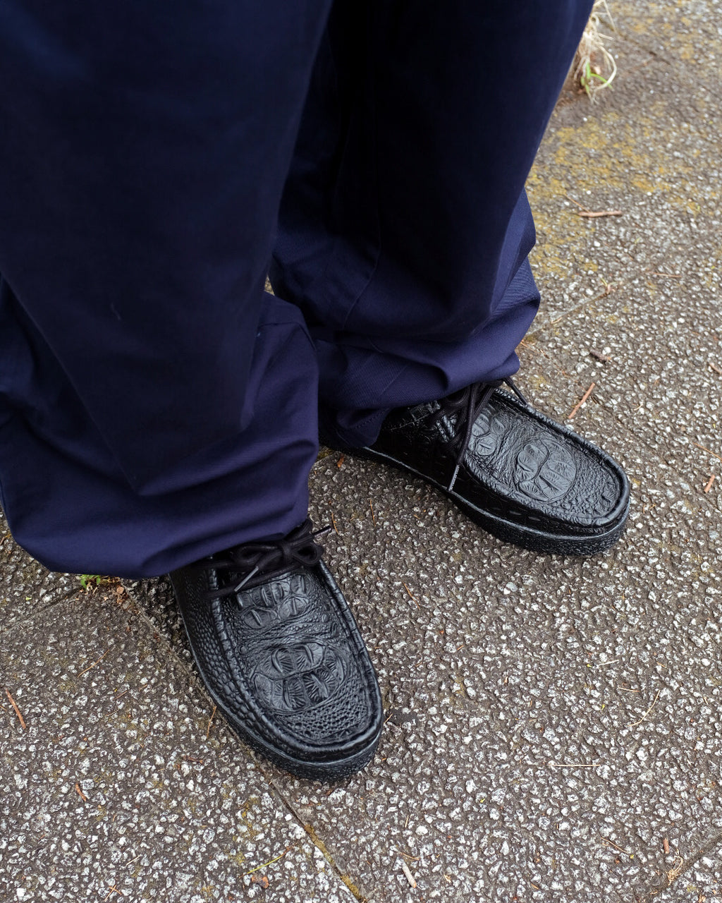 Last Resort AB - VM006 Lo Moc "Black Croc/Black"