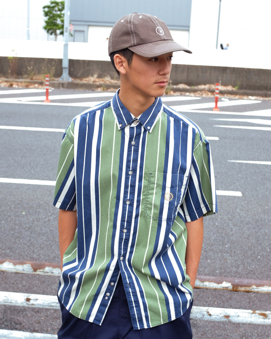 POLAR - Ted Shirt "Green / Blue"