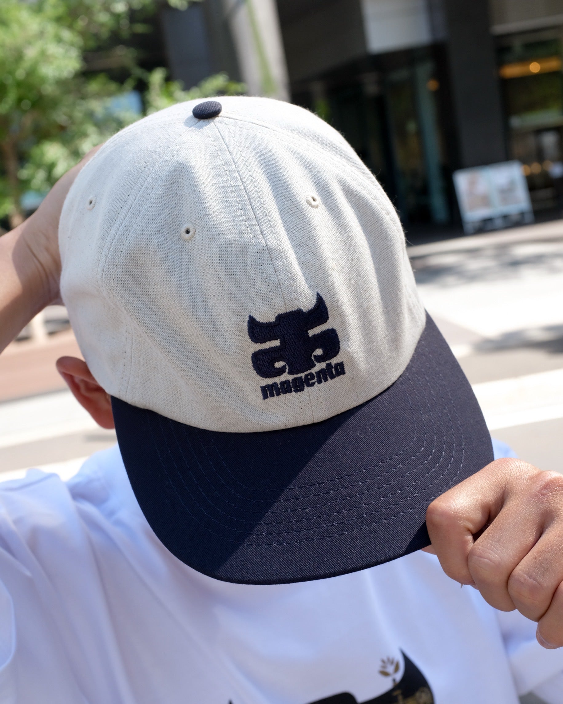 MAGENTA SKATEBOARDS - MAGENPATH 6P CAP  "NATURAL"