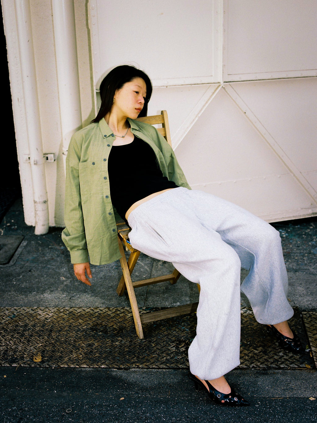 Lidairpeaks - Interval Shirts "Sage"