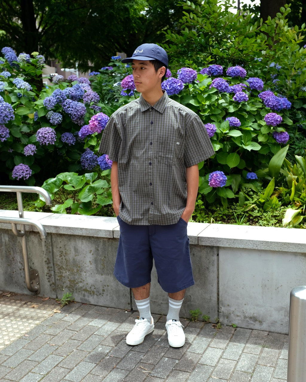 POLAR - 93 Work Shorts "Grey Blue"