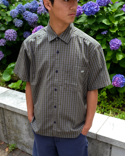 POLAR - Mitchell Shirt "Black/Green"