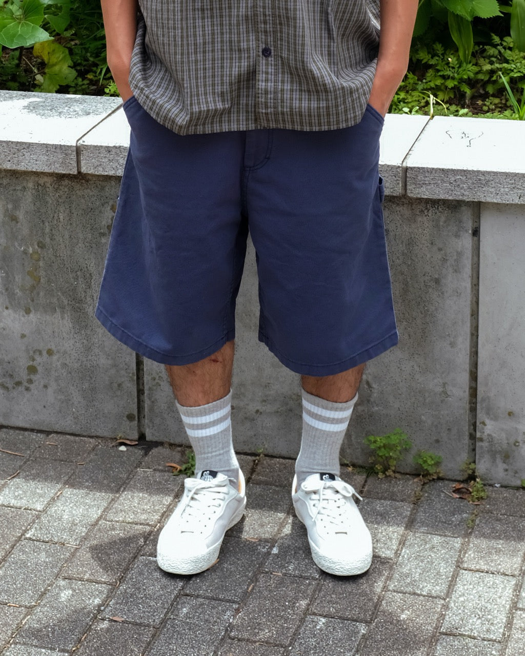 POLAR - 93 Work Shorts "Grey Blue"