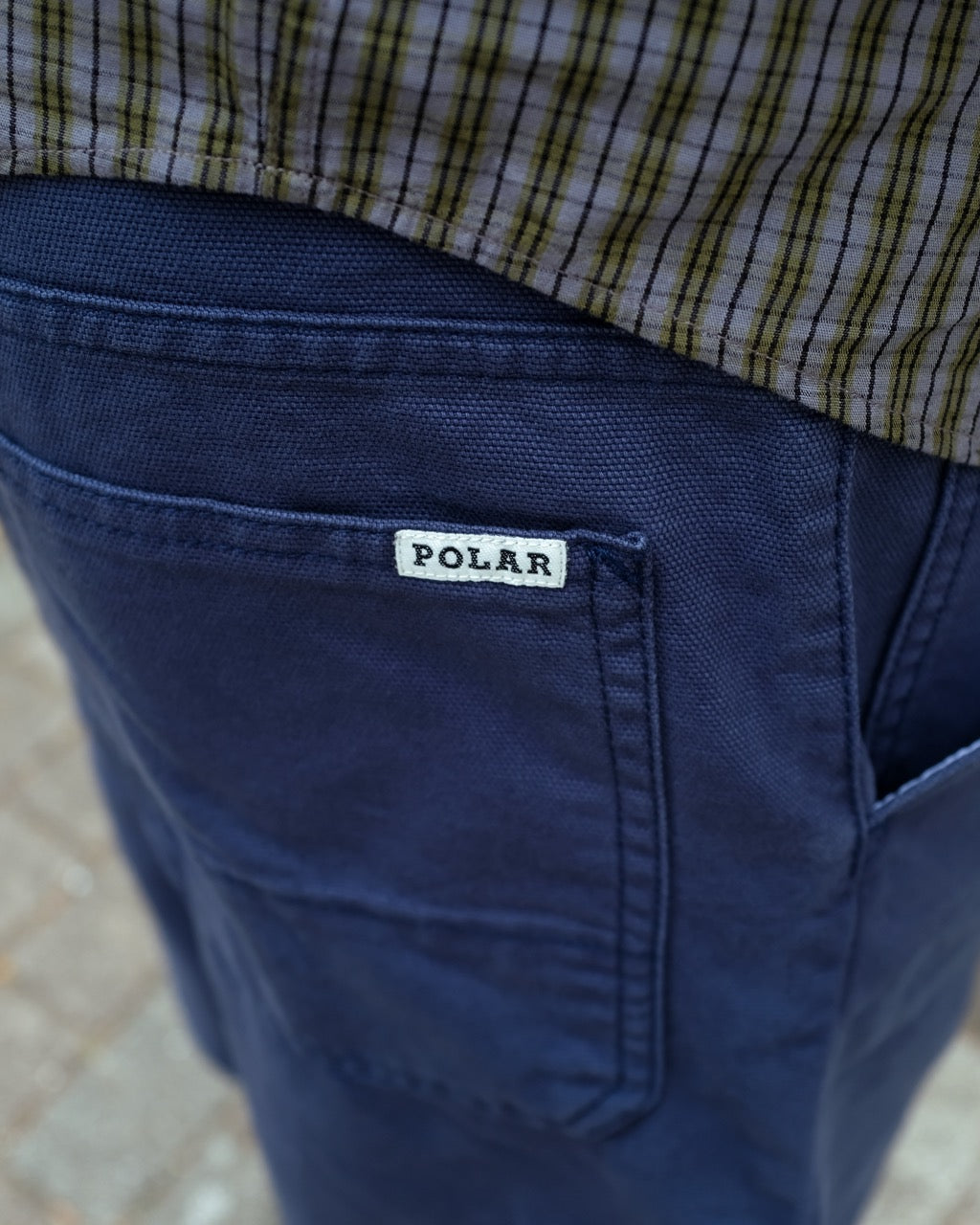 POLAR - 93 Work Shorts "Grey Blue"