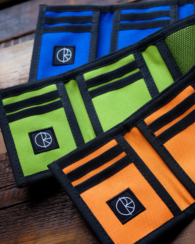 POLAR - Key Wallet | Script Logo "Black/Blue"
