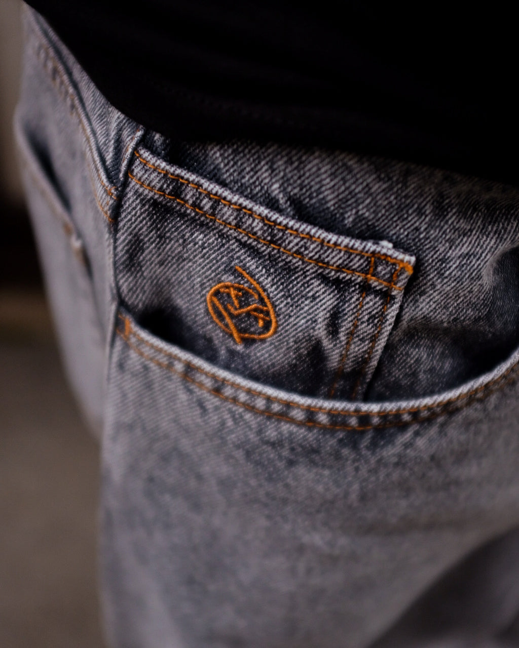 POLAR - Big Boy Pants "Washed Graphite"