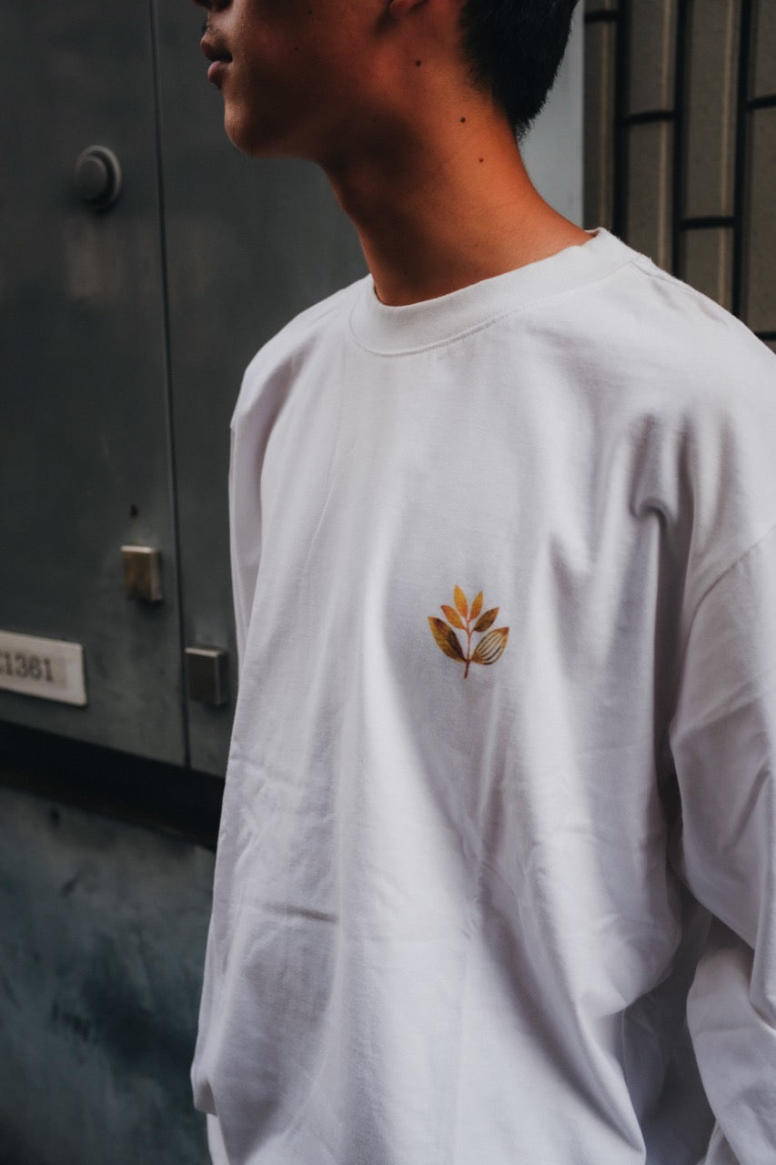 MAGENTA SKATEBOARDS - AUTOMNE L/S TEE "WHITE"