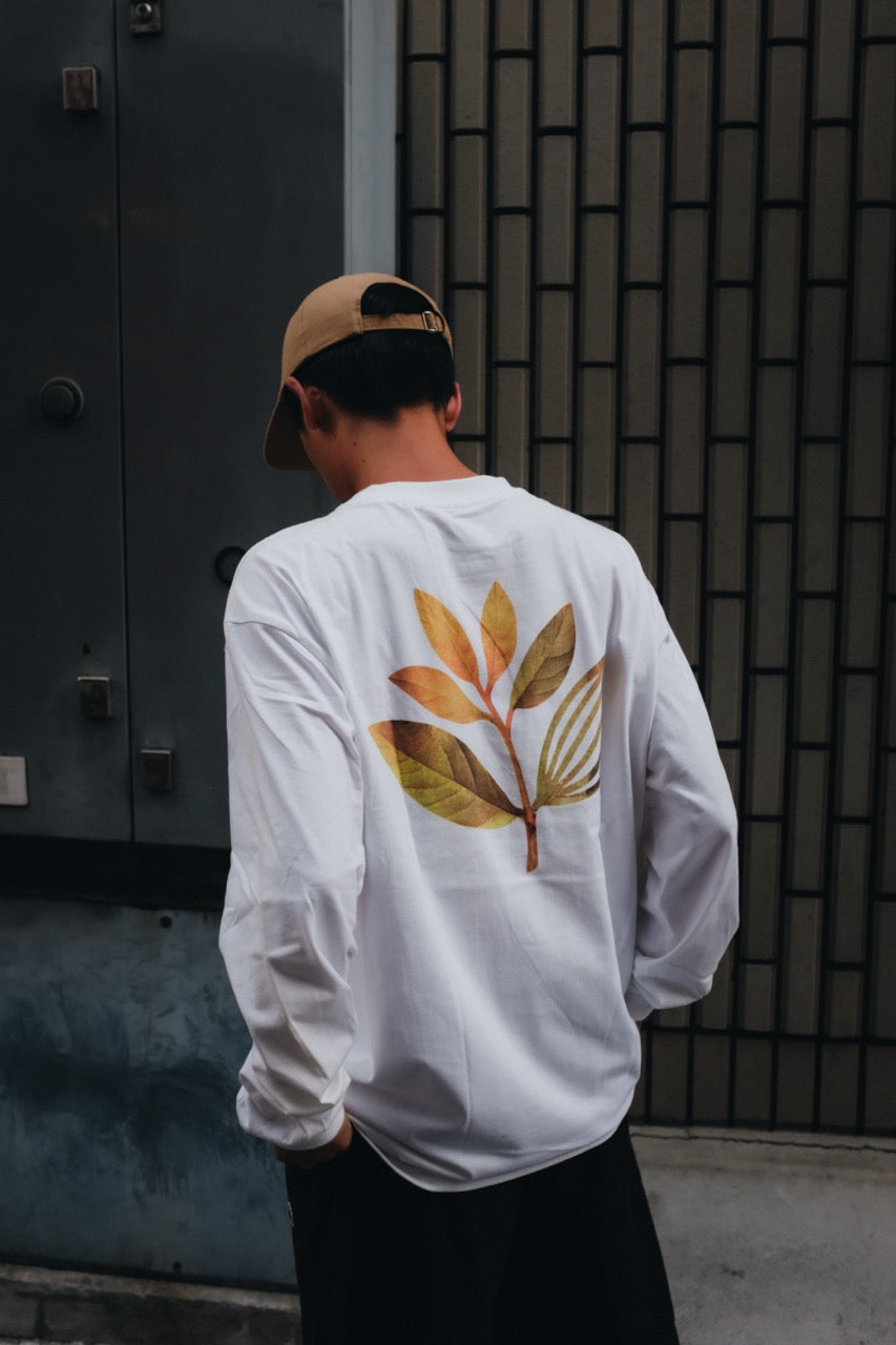 MAGENTA SKATEBOARDS - AUTOMNE L/S TEE "WHITE"