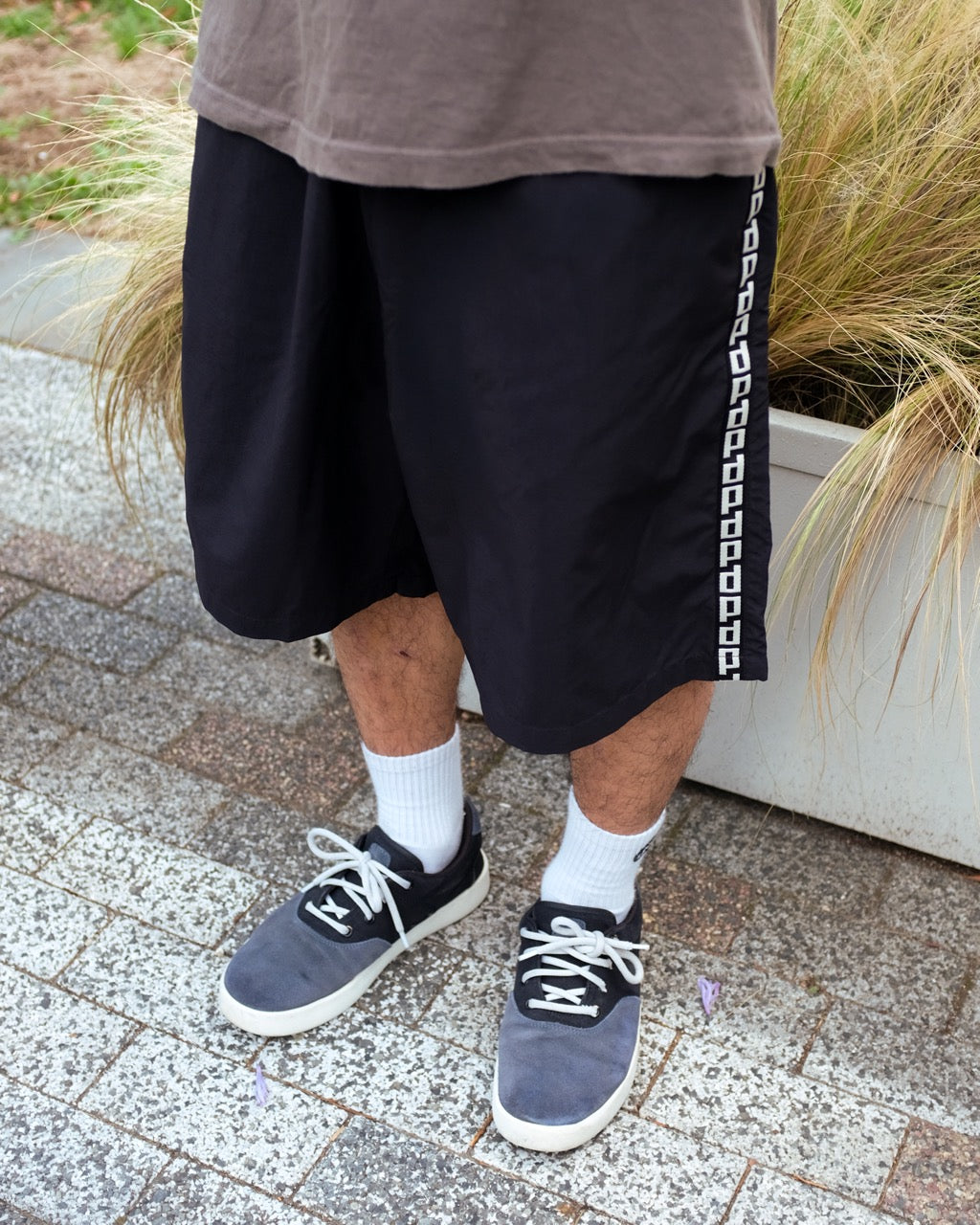 POLAR - P Stripe City / Swim Shorts "Black"
